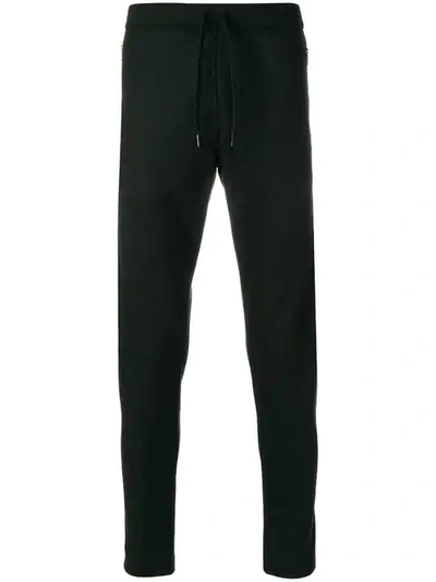 Tomas Maier Felted Wool Sweatpant - Black