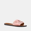 Coach Slipper Mit Nieten Im Tea Rose-motiv - Size 10 B In Peony