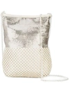 Laura B Party Bag In White/silver