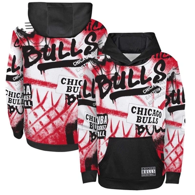 Outerstuff Youth Red Chicago Bulls Stadium Classic Pullover Hoodie Size: Small