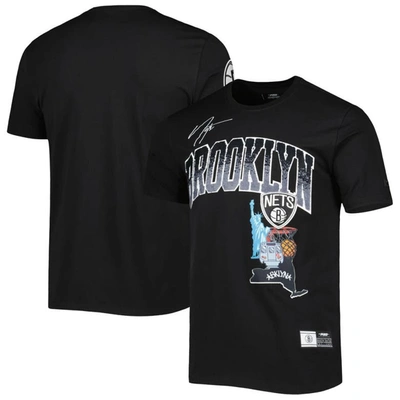 Pro Standard Black Brooklyn Nets Hometown Chenille T-shirt