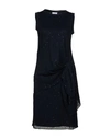 Brunello Cucinelli Knee-length Dress In Dark Blue