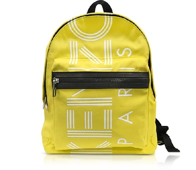 Kenzo Sport Backpack In Lemon