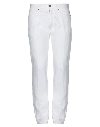 Incotex Casual Pants In Ivory