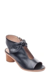 Bernardo Luna Suede Knotted Booties In Black