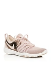 Nike Women's Free Tr 7 Lace Up Sneakers In Silt Red/solar Red/summit White