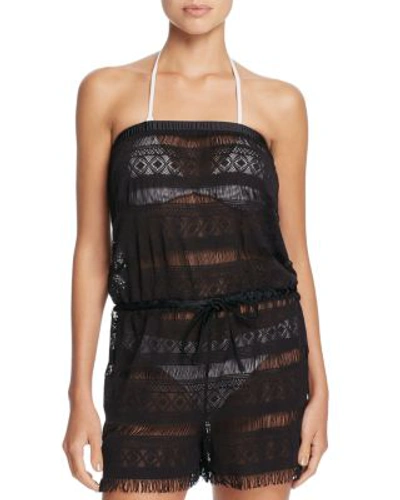 PROFILE BLUSH BY GOTTEX PROFILE BLUSH BY GOTTEX TABOO STRAPLESS ROMPER SWIM COVER-UP Z707574A