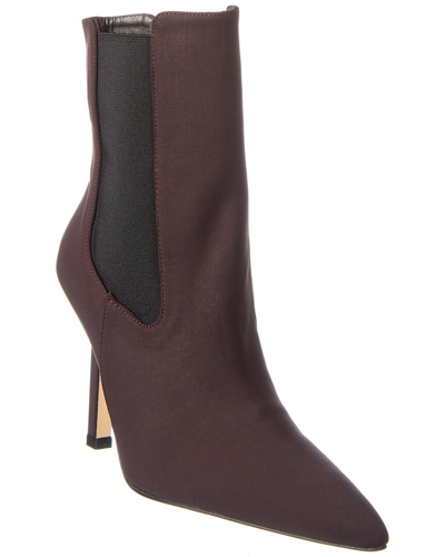 Good American High Kickstand Suede Bootie In Nocolor