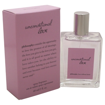 Philosophy Unconditional Love By  For Women - 2 oz Edt Spray In Purple