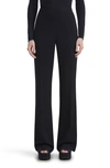 Lafayette 148 Kindwool Nouveau Crepe Dalton Wide-leg Pant In Black