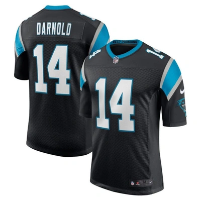 Nike Sam Darnold Black Carolina Panthers Vapor Limited Jersey