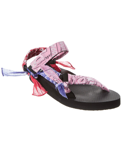 Arizona Love Trekky Bandana Sandal In Pink