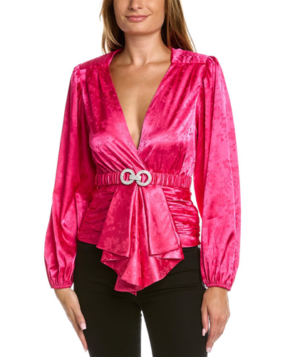 Ronny Kobo Justine Top In Pink