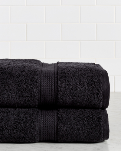 Superior Solid Absorbent 2pc Bath Towel Set