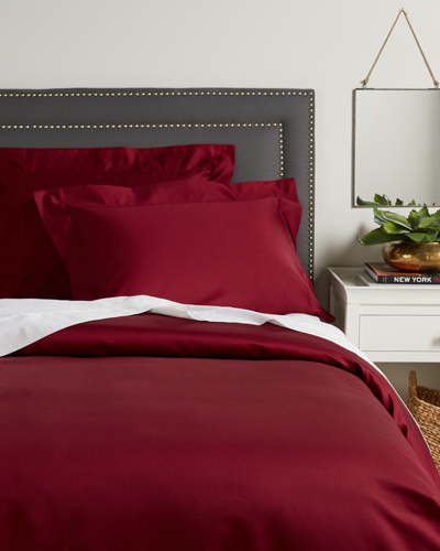 Superior 650 Thread Count Solid Duvet Cover Set