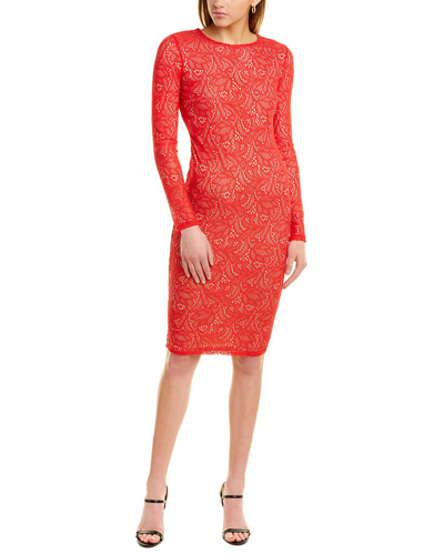 Bardot Rini Sheath Dress In Red