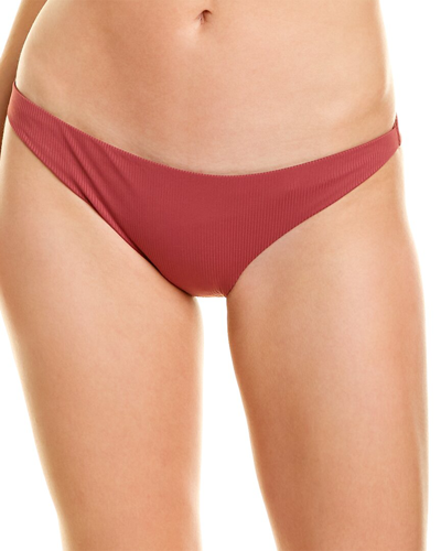 Onia Ashley Bikini Bottom In Red