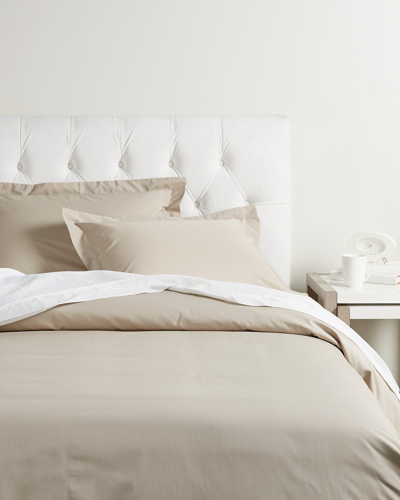 Superior Solid 300 Thread Count Percale Duvet Cover Set