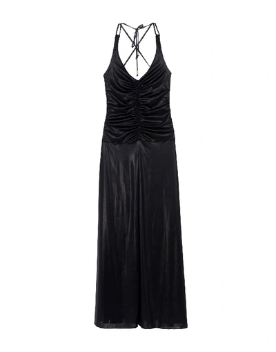 Pin Up Stars Long Dress In Black