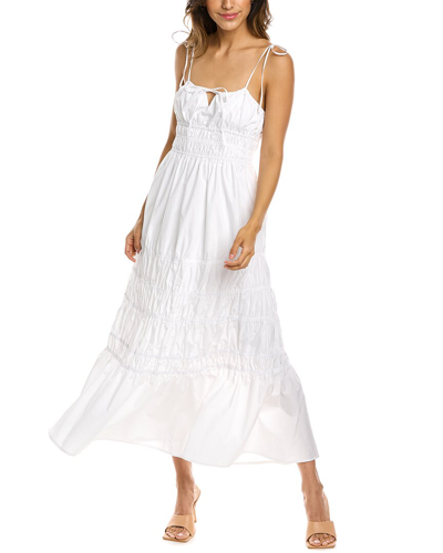 Nicholas Halia Maxi Dress In White