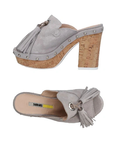 Manas Sandals In Light Grey