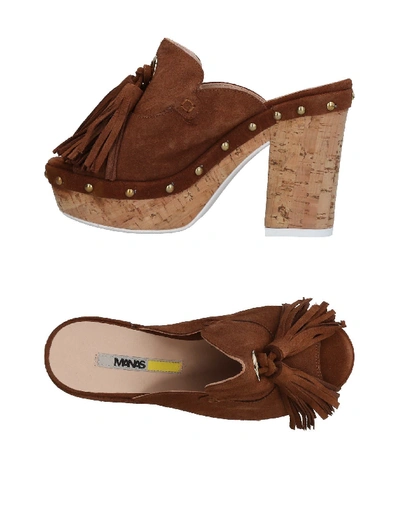 Manas Sandals In Brown