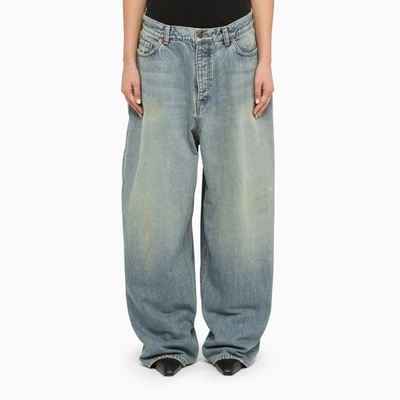 Balenciaga Large Baggy Jeans In Blue