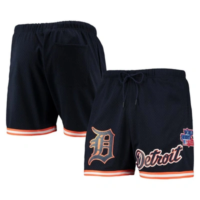 Pro Standard Navy Detroit Tigers 1984 World Series Mesh Shorts