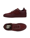 Android Homme Sneakers In Maroon
