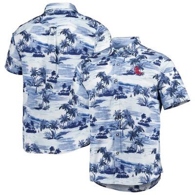 Tommy Bahama Navy Ole Miss Rebels Tropical Horizons Button-up Shirt