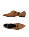 Pierre Hardy Loafers In Camel