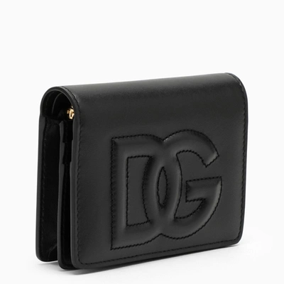 Dolce & Gabbana Small Black Leather Wallet