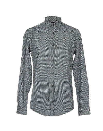 Antony Morato Patterned Shirt In Blue