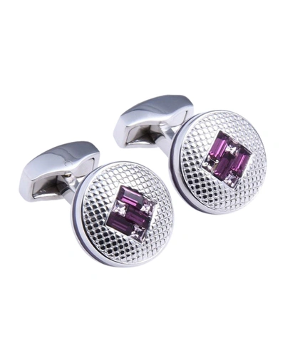 Tateossian Cufflinks And Tie Clips In Silver