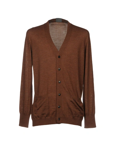 Laneus Cardigans In Brown