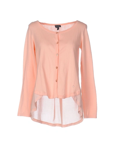 Armani Jeans Cardigans In Light Pink