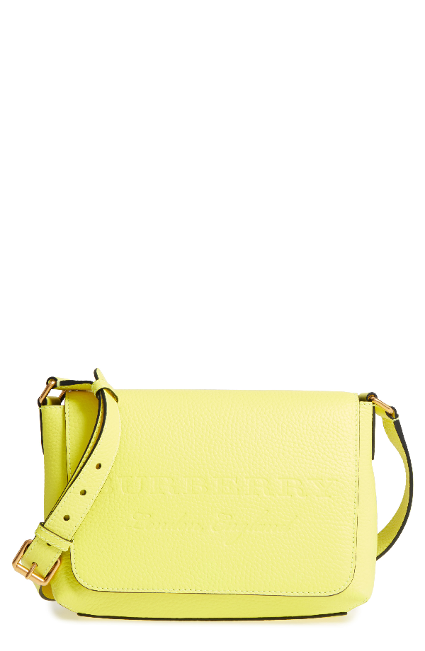 burberry neon yellow bag