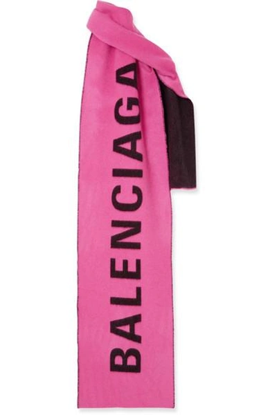 Pink balenciaga discount scarf