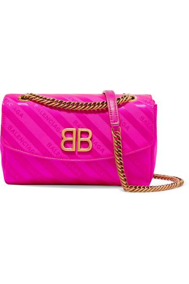 balenciaga pink pouch