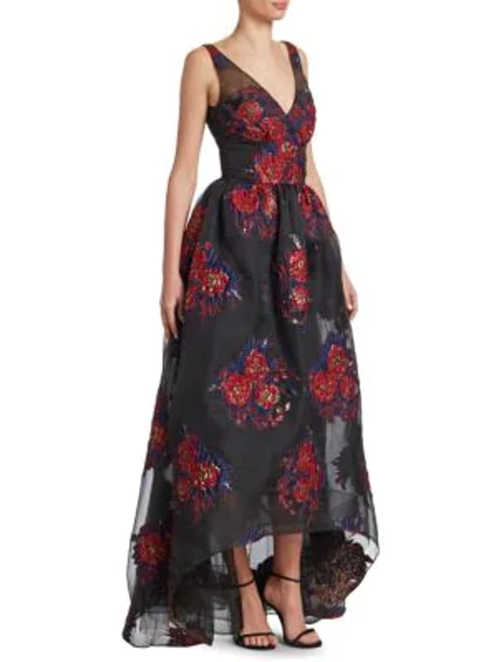 calvin klein maxi dresses sale Calvin Klein Women's Split-Neck Tiered Maxi Dress