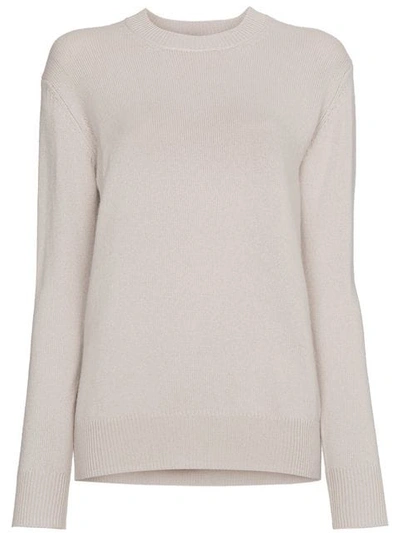 Alexandra Golovanoff Charles Cashmere Crewneck Jumper - Grey