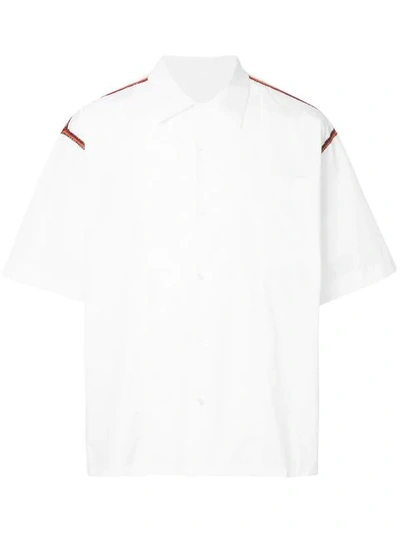 Marni Embellished Detail Shirt In White