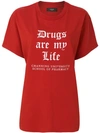 Amiri Drug Life Oversized T-shirt - Red