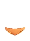 Marysia - Antibes Scallop Edged Bikini Briefs - Womens - Orange