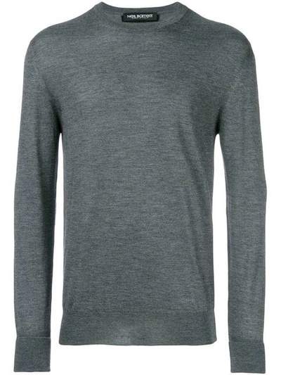 Neil Barrett Grey Cachemire Knit