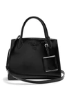 Prada Monochrome Paradigme Tote Bag In Black