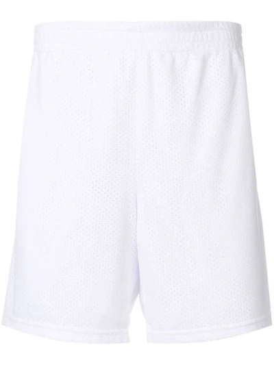 Faith Connexion X Kappa Mesh Shorts In White