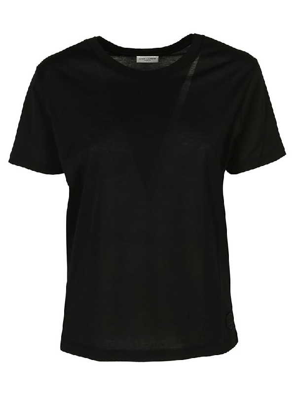 Saint Laurent T-shirt In Nero | ModeSens
