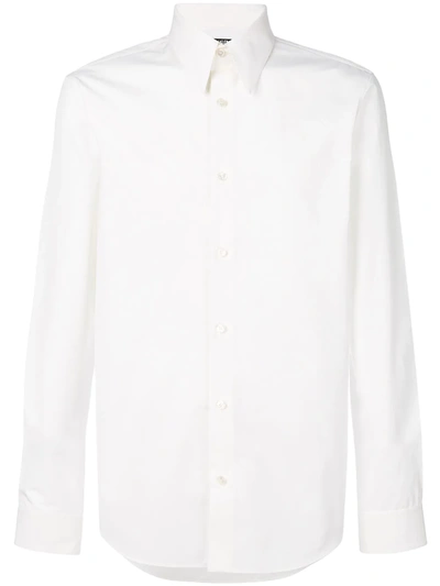 Calvin Klein 205w39nyc Text Detail Shirt In White