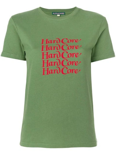 Alexa Chung Hard Core T-shirt